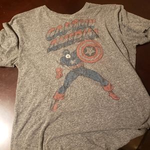 Captain America Graphic T Shirt